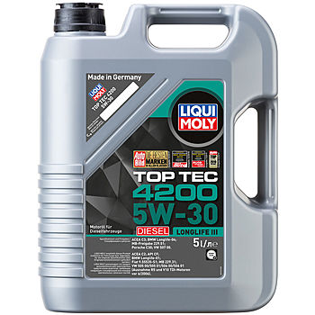 Масло моторное Liqui Moly Top Tec 4200 Diesel 5/30 API CF ACEA C3 (5 л.)