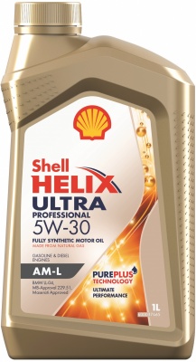 Масло моторное Shell Helix Ultra Professional AM-L 5/30 API SN/CF (1 л.)