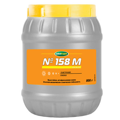 Смазка антифрикционная многоцелевая водостойкая пластичная Oil Right №158М (21 кг.)