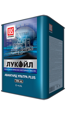 Масло моторное Лукойл АВАНГАРД УЛЬТРА PLUS 10/40 API CI-4/SL (18 л.)