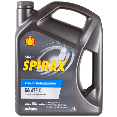 Масло трансмиссионное Shell Spirax S6 ATF X (4 л.)