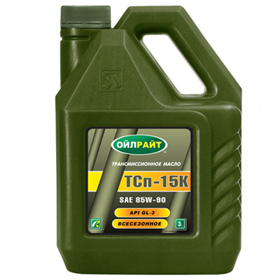 Масло трансмиссионное Oil Right ТСп15к 85/90 API GL-3 (3 л.)