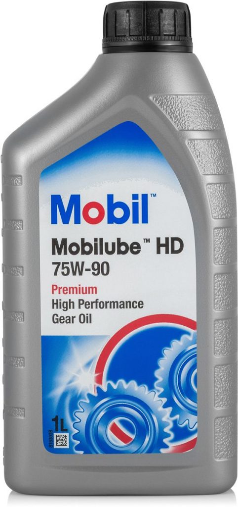 Масло трансмиссионное Mobil Mobilube HD 75/90 API GL-5 (1 л.)