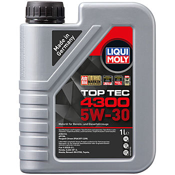 Масло моторное Liqui Moly Top Tec 4300 5/30 ACEA C2 (1 л.)