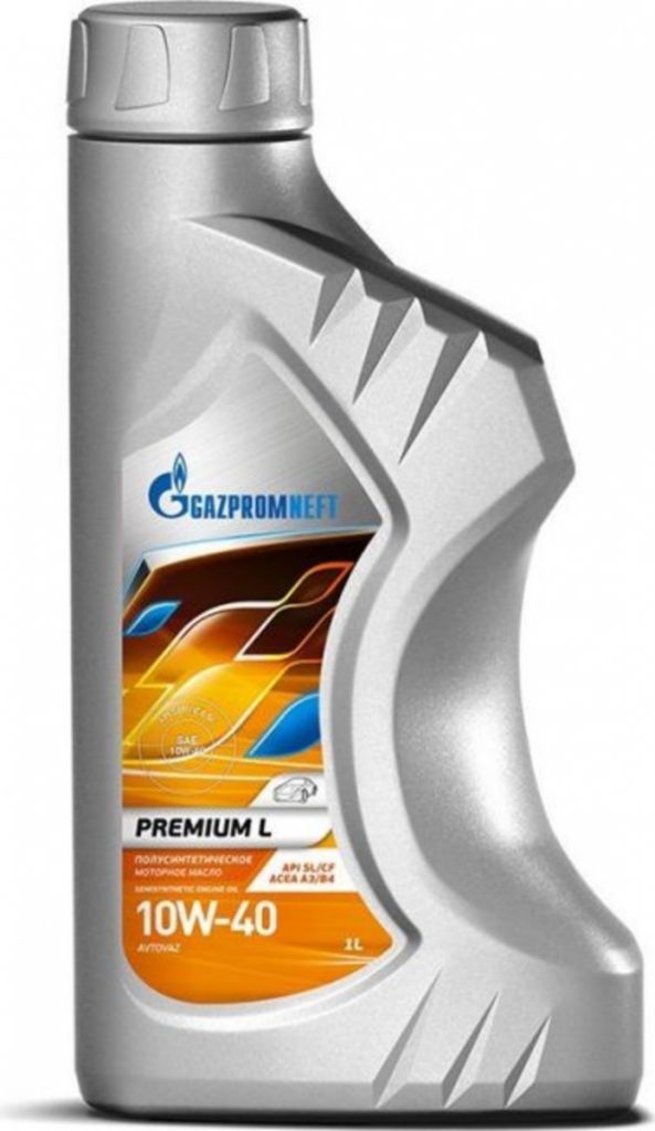 Масло моторное Gazpromneft Premium L 10/40 API SL/CF (0,87 кг, 1 л.)
