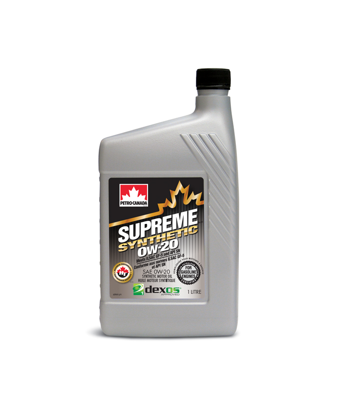 Масло моторное Petro Canada Supreme Synthetic 0/20 API SN/CF (1 л.)