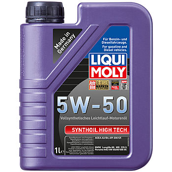 Масло моторное Liqui Moly Synthoil High Tech 5/50 API SM/CF (1 л.)