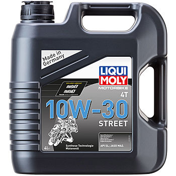 Масло моторное Liqui Moly Motorbike 4T Street 10/30 API SN Plus (4 л.)