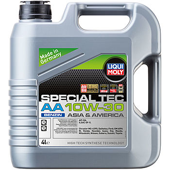 Масло моторное Liqui Moly Special Tec AA Benzin 10/30 API SN Plus + RC (4 л.)
