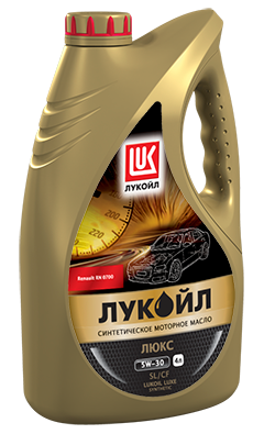 Масло моторное Лукойл ЛЮКС синтетическое 5/30 API SL/CF (1 л.)