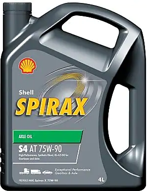 Масло трансмиссионное Shell Spirax S4 AT 75/90 API GL-4/GL-5/MT-1 (4 л.)