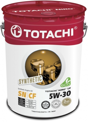 Масло моторное TOTACHI NIRO LV Synthetic 5/30 API SN/CF (19 л.)