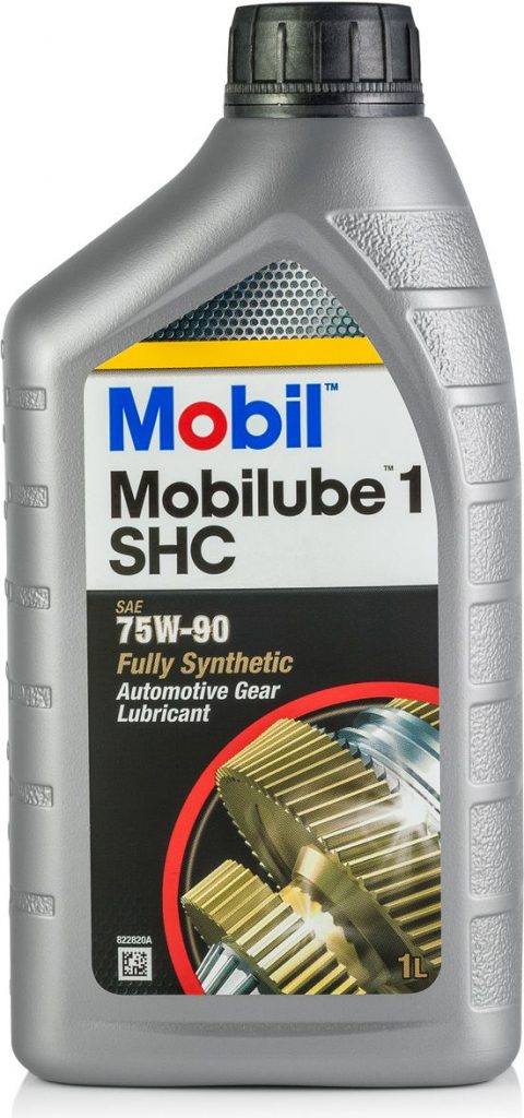 Масло трансмиссионное Mobil Mobilube 1 SHC 75/90 API GL-4/GL-5/MT-1 (1 л.)