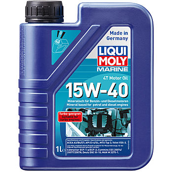 Масло моторное Liqui Moly Marine 4T Motor Oil 15/40 API CI-4/SL (1 л.)