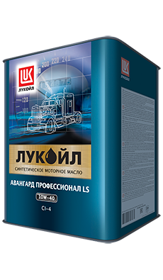 Масло моторное Лукойл АВАНГАРД ПРОФЕССИОНАЛ LS 10/40 API CI-4 (17,3 кг, 20 л.)