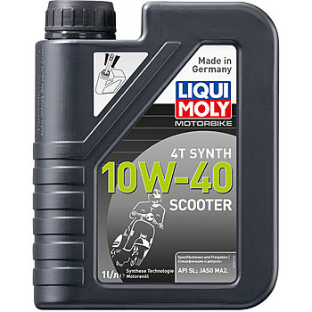 Масло моторное Liqui Moly Motorbike 4T Synth Scooter 10/40 API SN Plus (1 л.)