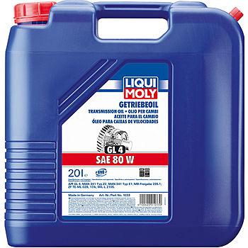 Масло трансмиссионное Liqui Moly Getriebeoil 80W API GL-4 (20 л.)